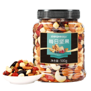 PLUS会员：鲜记 每日坚果 500g罐装