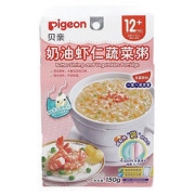Pigeon 贝亲 宝宝辅食粥 奶油虾仁蔬菜味 150g