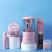 tenwin 天文 哆啦A梦电动文具套装 送礼品袋+贺卡+电池