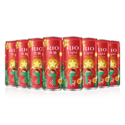 RIO 锐澳 微醺 预调鸡尾酒 热红酒风味 330ml*8罐*3件(含赠品)