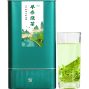 PLUS会员：隆仁古茶 云南毛峰 2022新茶明前特级绿茶 单罐装 250g
