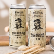 不兑水，不稀释：泰山 原浆啤酒 500mlx6听