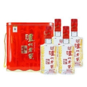 PLUS会员：泸州老窖 六年窖头曲 52%vol 浓香型白酒 500ml*4瓶 铁盒装
