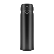 LATTLIV 生活无忧 时尚弹盖保温杯 黑色 420ML
