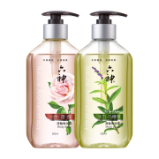 Plus会员：六神 清馨香浴露礼盒套装 （沁香蔷薇香300ml+马鞭草香300ml）×2件