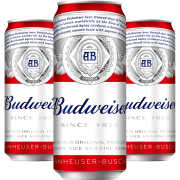 618预售:Budweiser 百威 淡色拉格啤酒 255ml*24听