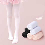 【3条】女童春秋纯色打底袜