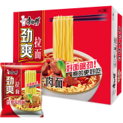 限地区：康师傅 劲爽拉面 红烧牛肉面 24袋*3件