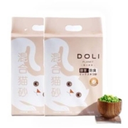 DOLI PLANET 哆力星球 酵素除臭混合猫砂 2kg*2包*5件