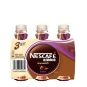 限地区，有券的上:雀巢咖啡(Nescafe) 即饮咖啡 丝滑摩卡口味  268ml*3瓶*2件