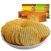 盐津铺子薯片 多口味组薯片6包 礼盒装 *2件