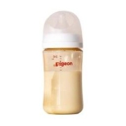 Pigeon 贝亲 自然实感第3代 宽口径PPSU奶瓶 240ml AA191 3个月以上