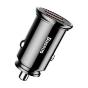 BASEUS 倍思 双QC3.0 塑胶款 车载充电器 30W