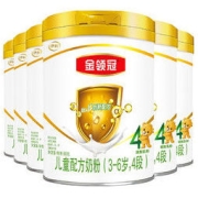 23日20点：金领冠 经典系列 儿童配方奶粉 4段 900g*6罐