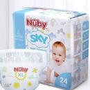 Nuby 努比 SKY天空系列 婴儿纸尿裤 XL24片￥27.50 2.9折