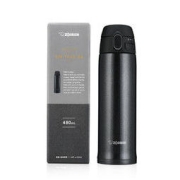 PLUS会员：ZOJIRUSHI 象印 SM-TA36 304不锈钢保温杯 360ml 黑色