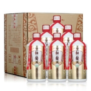 巴拿马万国博览会金奖  杜酱 珍品 53度香柔酱香型白酒 500ml*6瓶