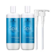 Schwarzkopf 施华蔻 水漾精华滋养洗护套装 (洗发水1L+护发素1L+压泵2个)