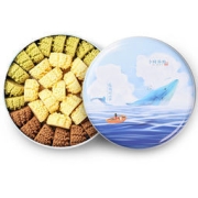 卜珂零点 网红冰淇淋曲奇饼干礼盒装 580g
