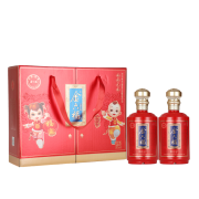 金六福 50度浓香型白酒 500ml*2瓶礼盒装