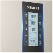 SIEMENS 西门子 KM46FA30TI 混冷十字对开门冰箱 452L 金色