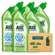 AXE 斧头 牌（AXE）晶怡除菌洁厕液500gx6瓶套装 强力除垢 杀菌99.9% 气味清新不刺鼻