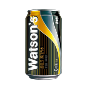 PLUS会员：watsons 屈臣氏 苏打汽水 经典黑罐 330ml*24罐*2件