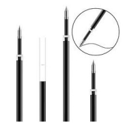 deli 得力 S782 中性笔替芯 0.5mm 20支 黑色