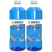 润益绿野阳光 汽车用刮水防冻玻璃液1.3L*2瓶