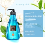 滋源 无硅油玫瑰精油洗发水露 400ml*2件