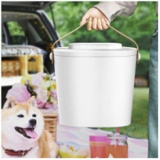 有哈 智能真空储物桶 白色 12L