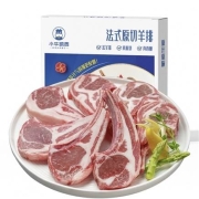 聚划算百亿补贴：小牛凯西 法式羊排 300g/盒+烤肠10根