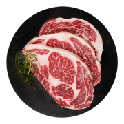 PLUS会员：锦牧鲜 prime级眼肉牛排 2-3块 800g