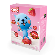 美汁源 酷儿Qoo儿童成长草莓味水果牛奶饮品 250g*16礼盒