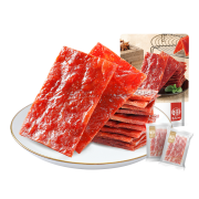 限地区、京东极速版、京东plus：华味亨 原味肉脯 100g/袋*3件