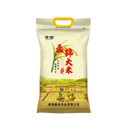 PLUS会员：QING HAO 清灏 东北大米 盘锦蟹田大米 5kg