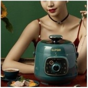 SUPOR 苏泊尔 SY-18YA9061 电压力锅 1.8L 复古绿