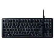 RAZER 雷蛇 黑寡妇蜘蛛轻装版 87键 单光 电竞 黑色 橙轴