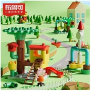 BLOKS 布鲁可积木 小猪佩奇IP系列 71007 佩奇的树屋