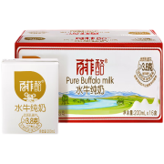 PLUS会员：百菲酪 蛋白纯水牛奶 200ml*16盒