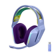 logitech 罗技 G733 耳罩式头戴式无线耳机 紫色