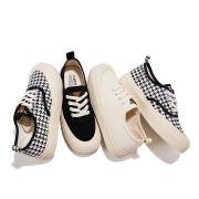 Feiyue. 飞跃 8968 千鸟格帆布鞋