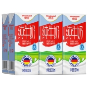 天猫U先：德亚 德国进口 全脂高钙早餐纯牛奶 200ml*6盒