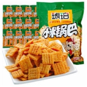 琥珀 小米锅巴 牛肉味 25g*20袋