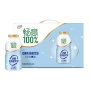 88vip：伊利 畅意100% 0糖0脂 乳酸菌饮品 100ml*24瓶*2件