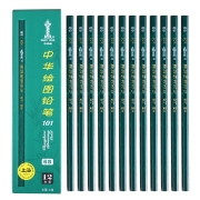 中华 绘图铅笔学生铅笔专业美术素描6B铅笔 12支/盒101-6B11.6元（用优惠后）