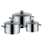 WMF 福腾宝 不锈钢锅具套装组合 3件套