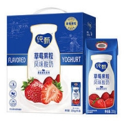 MENGNIU 蒙牛 纯甄 果粒酪乳 风味酸奶 草莓果粒 200g*10包