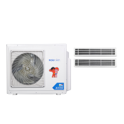 618预售：Haier 海尔 RFC72DXSAVA(G) 变频3P匹一拖二家商用中央空调风管机
