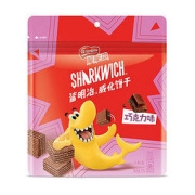 Nestlé 雀巢 饼脆脆鲨饼干巧克力味 77g